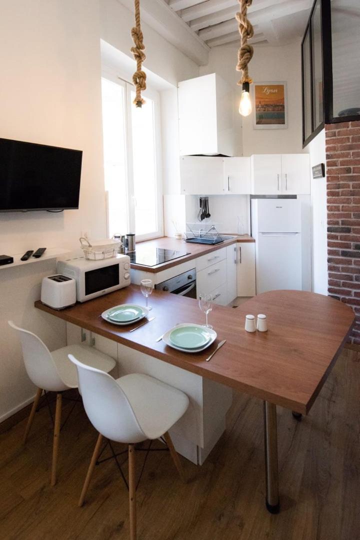 Le Ferratiere - Moderne Industriel Du Vieux Lyon Apartamento Exterior foto
